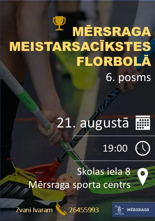 Mērsraga meistarsacīkstes florbolā, 6. posms