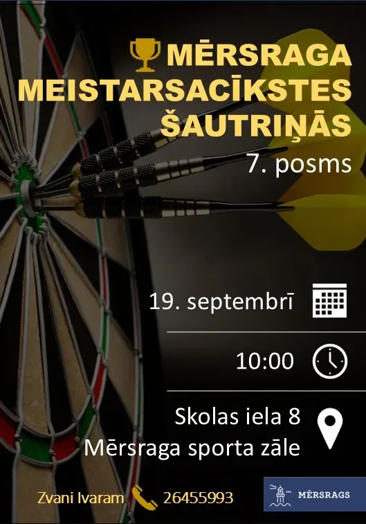 Mērsraga meistarsacīkstes šautriņās, 7. posms