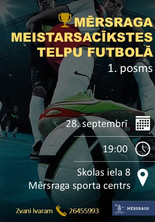 Mērsraga meistarsacīkstes telpu futbolā, 1. posms