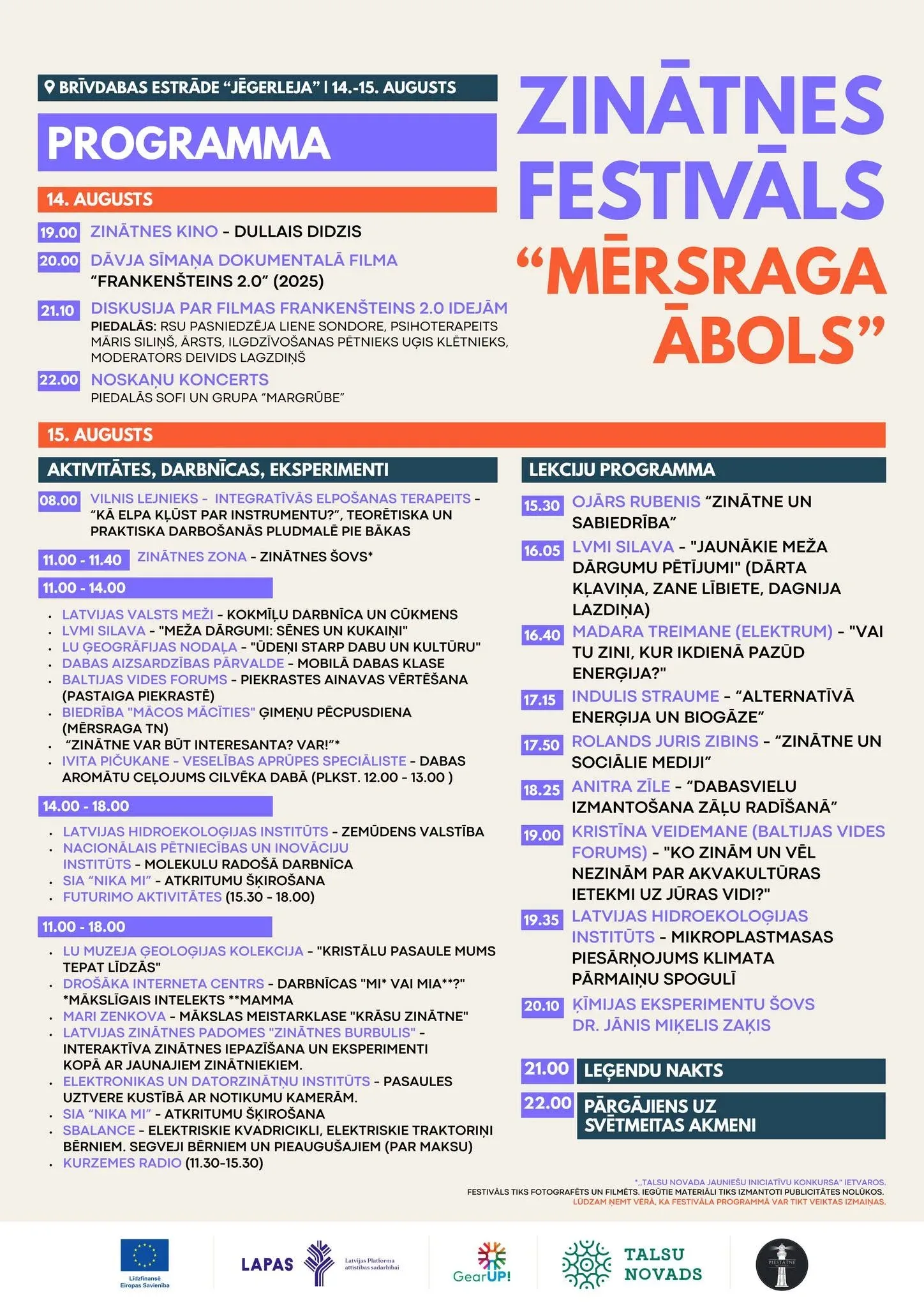 Zinātnes festivāls "Mērsraga ābols" photo 2