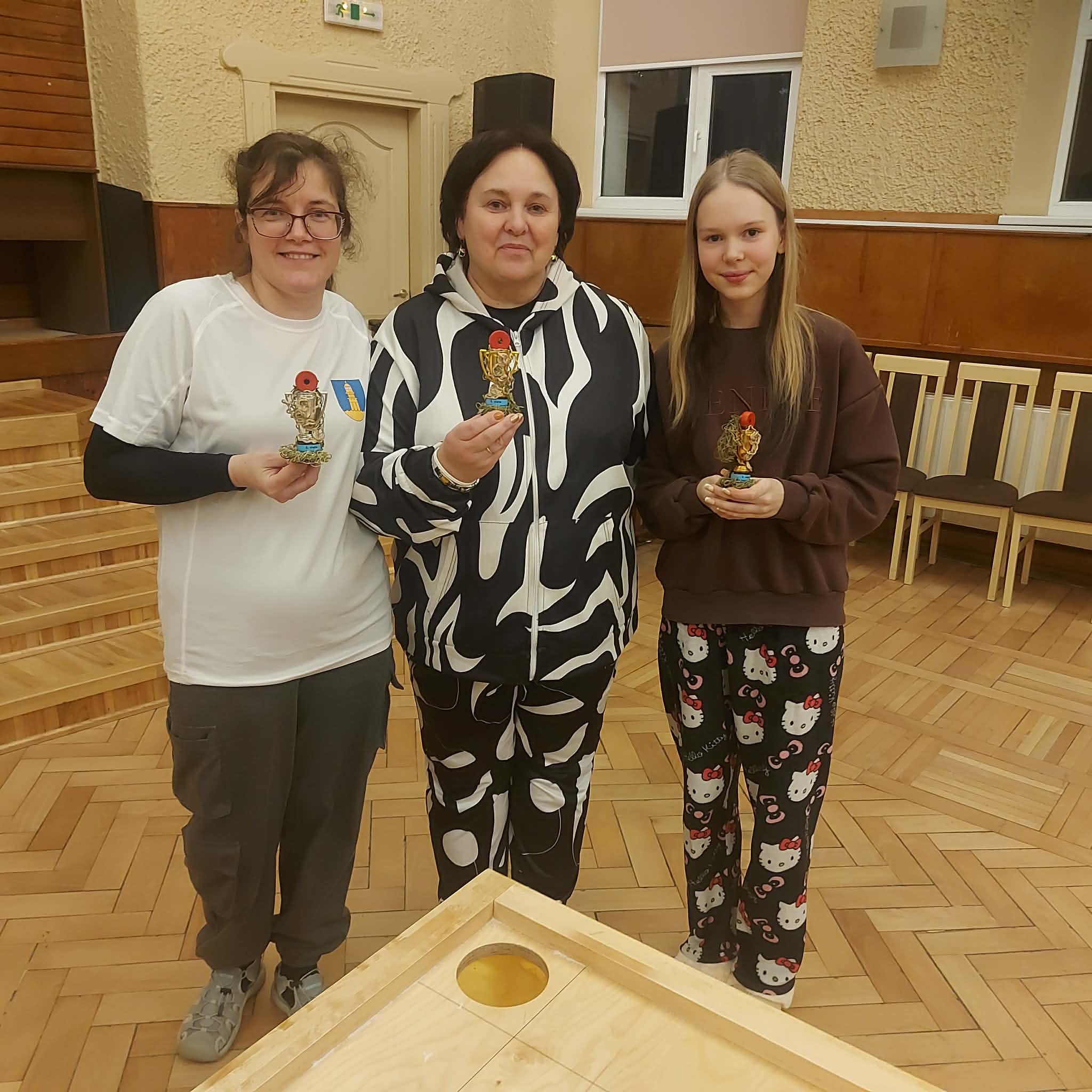 Dita Kalmane, Ženija Marija Zariņa, Anete Bišova